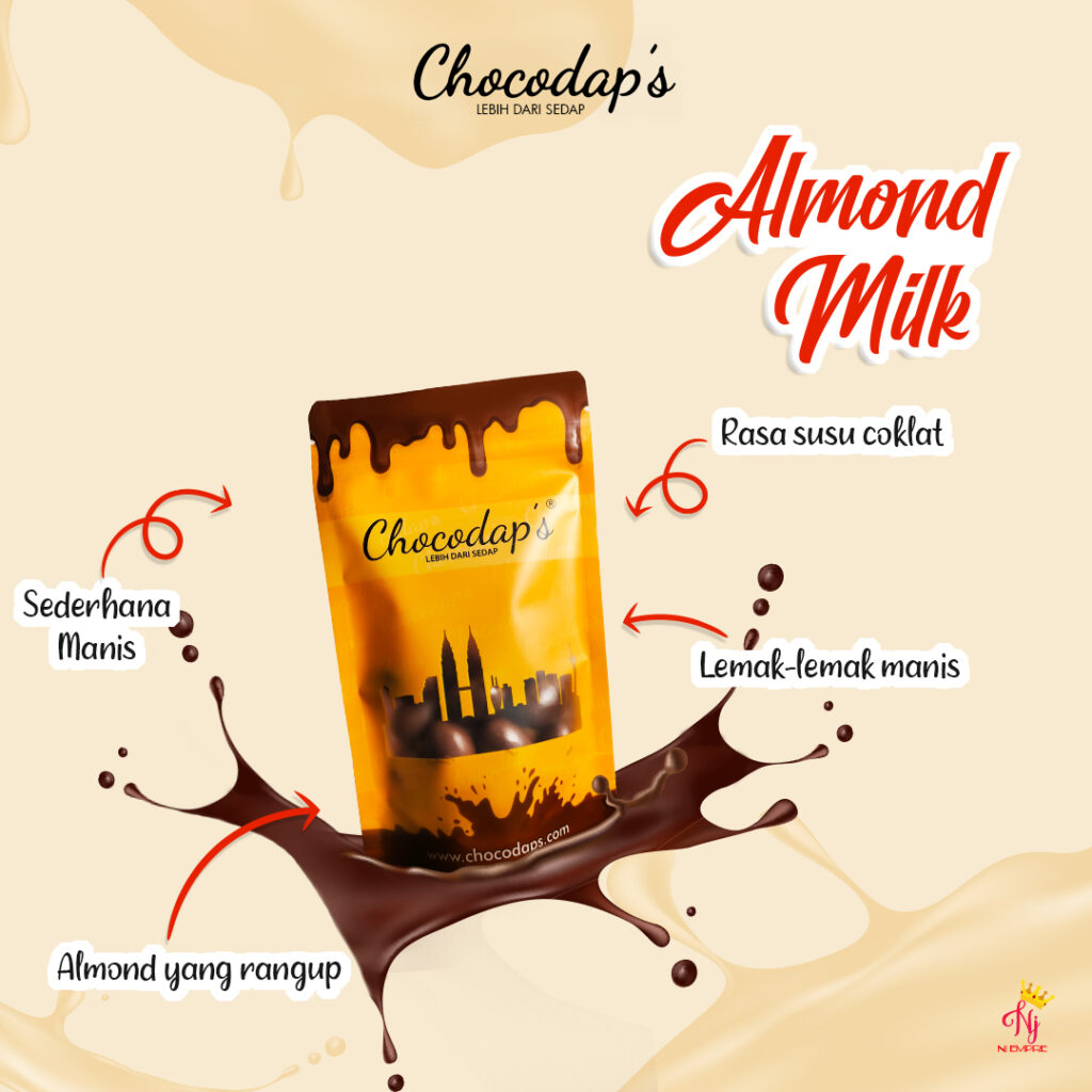 coklat almond milk